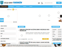 Tablet Screenshot of pawonkow.pl